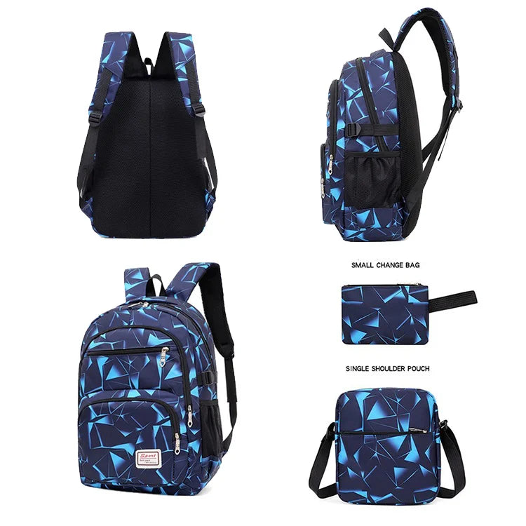 Keman KMLL9839 Girls Waterproof School Backpack 4