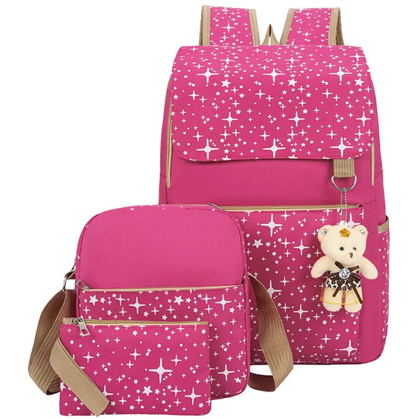 Keman KMPD6235 Cartoon Boys Waterproof School Backpack 1