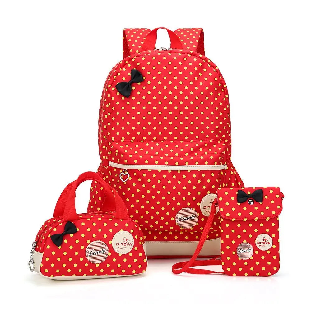 Keman KMSF2003 Animal-Print Girls Waterproof School Backpack 6