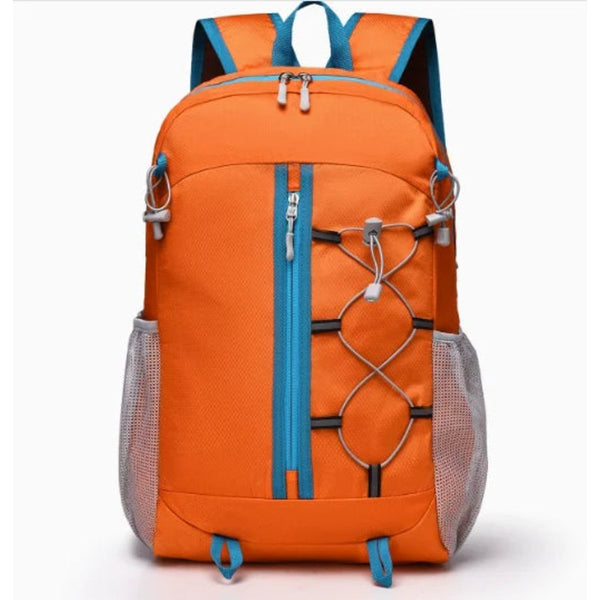 Lightweight foldable skin backpack front view
