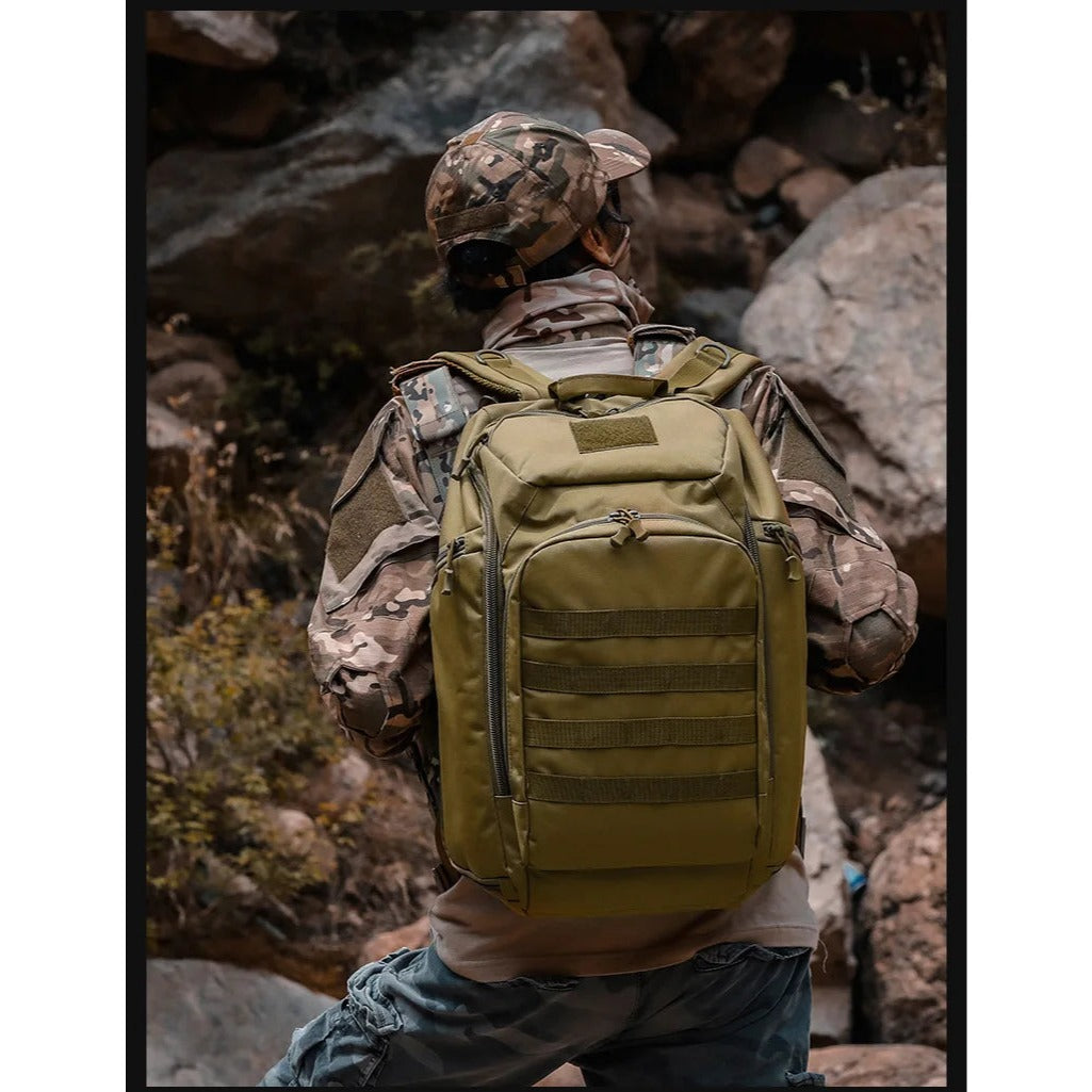 Mountain assault tactical backpack 25L front view